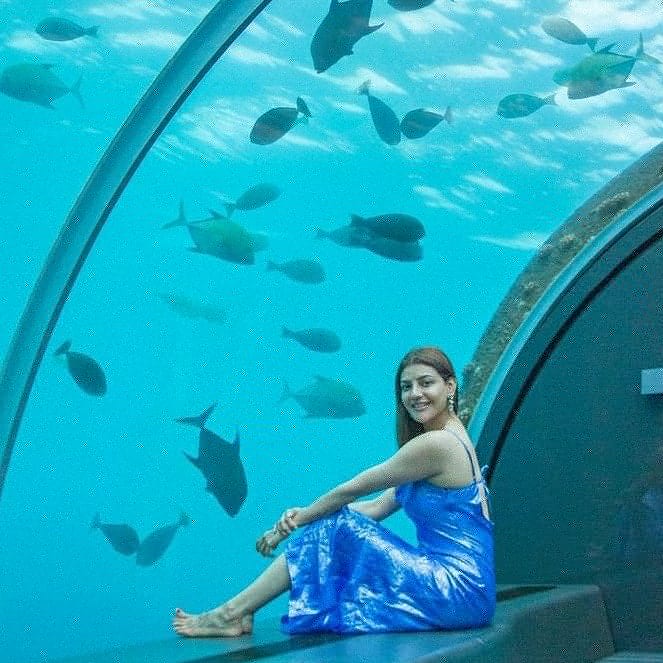 femina_tamil's tweet photo. #kajalaggarwal and #gautamkitchlu giving us major couple goals. ❤️
#couplegoals #honeymoon #maldives #muraka #couple #newlymarried @MsKajalAggarwal https://t.co/FVnnBrRE9I