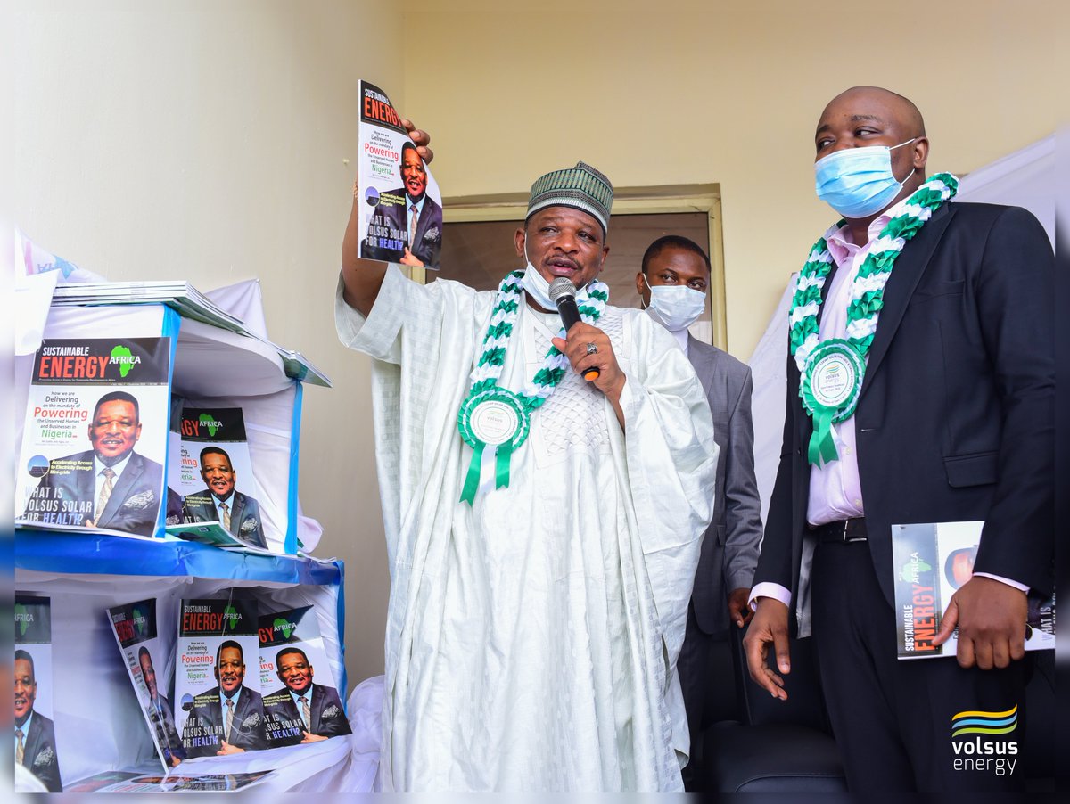 VolsusEnergy's tweet photo. “We want to promote the attainment of Goal 7 of the Sustainable Development Goals (SDGs) towards creating ripple effects on the living conditions of millions of Nigerians who seek access to health facilities,” Bayo-Ojo adds.
#VolsusSolarForHealth https://t.co/1y1iHwFFYI
