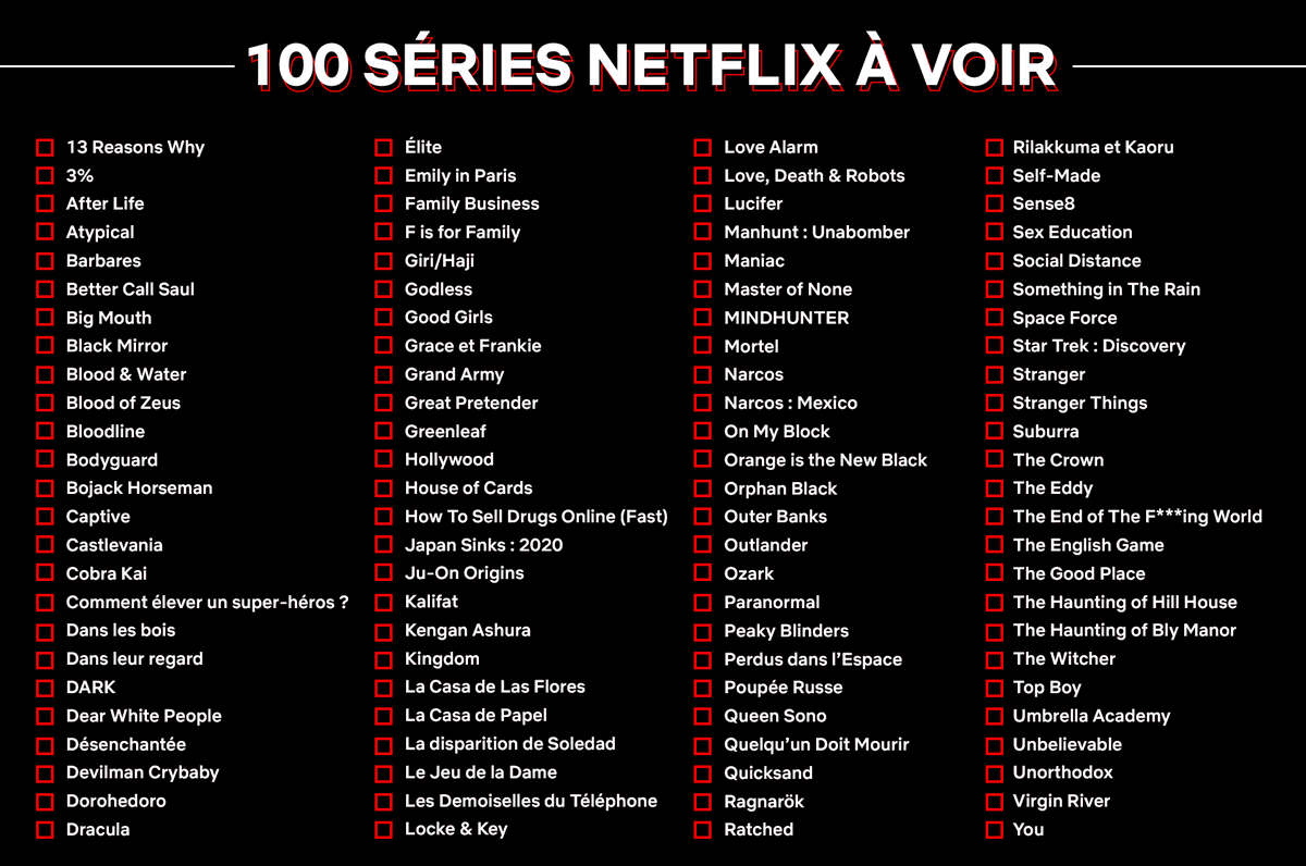 NetflixFR's tweet image. Alors, vous en avez vu combien ?