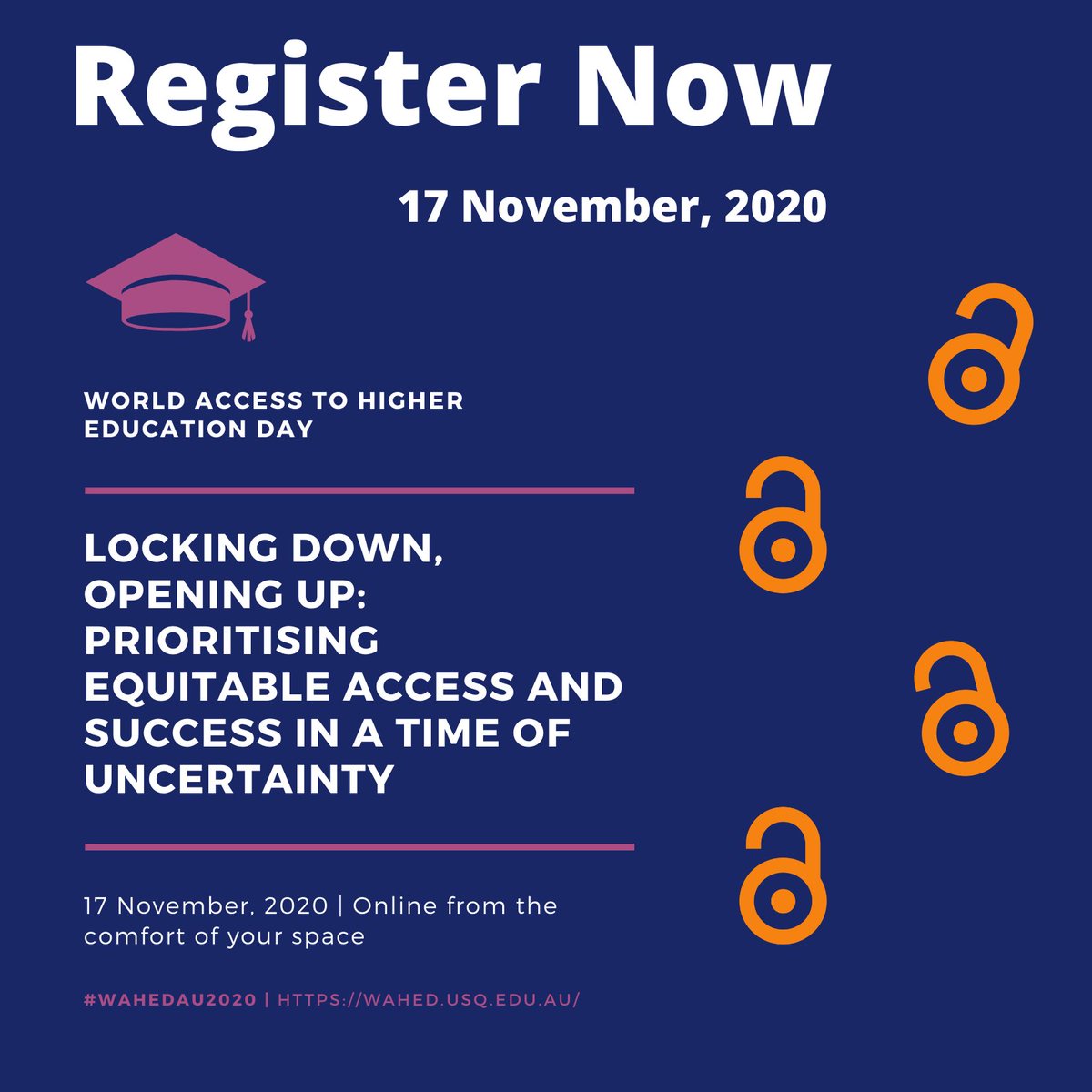OpenKuroko's tweet photo. Over 100 participants registered already! We still have spaces left at #WorldAccessToHigherEducationDay
Register at: https://t.co/xqhlWidYWS

#WAHEDAU2020 #OER #OEP #openeducation #opentextbooks https://t.co/soTJh5bfZx