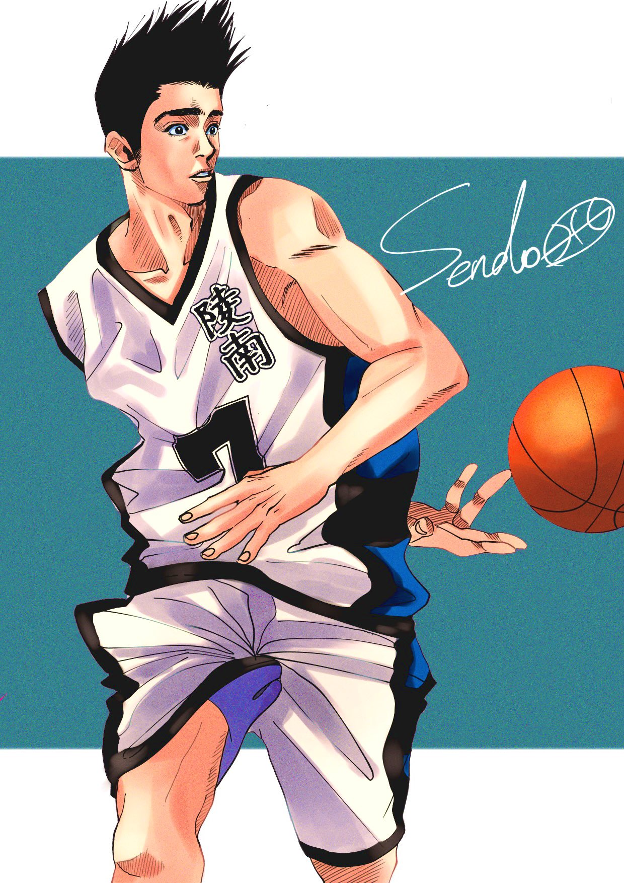 ちく和 リプ返遅いです すみません Twitterissa フォロワーさんの推しが描きたい まずは仙道彰くん描かせて頂きました リプありがとうございます 推しだから楽しかった T Co Ewsh568ufx Twitter