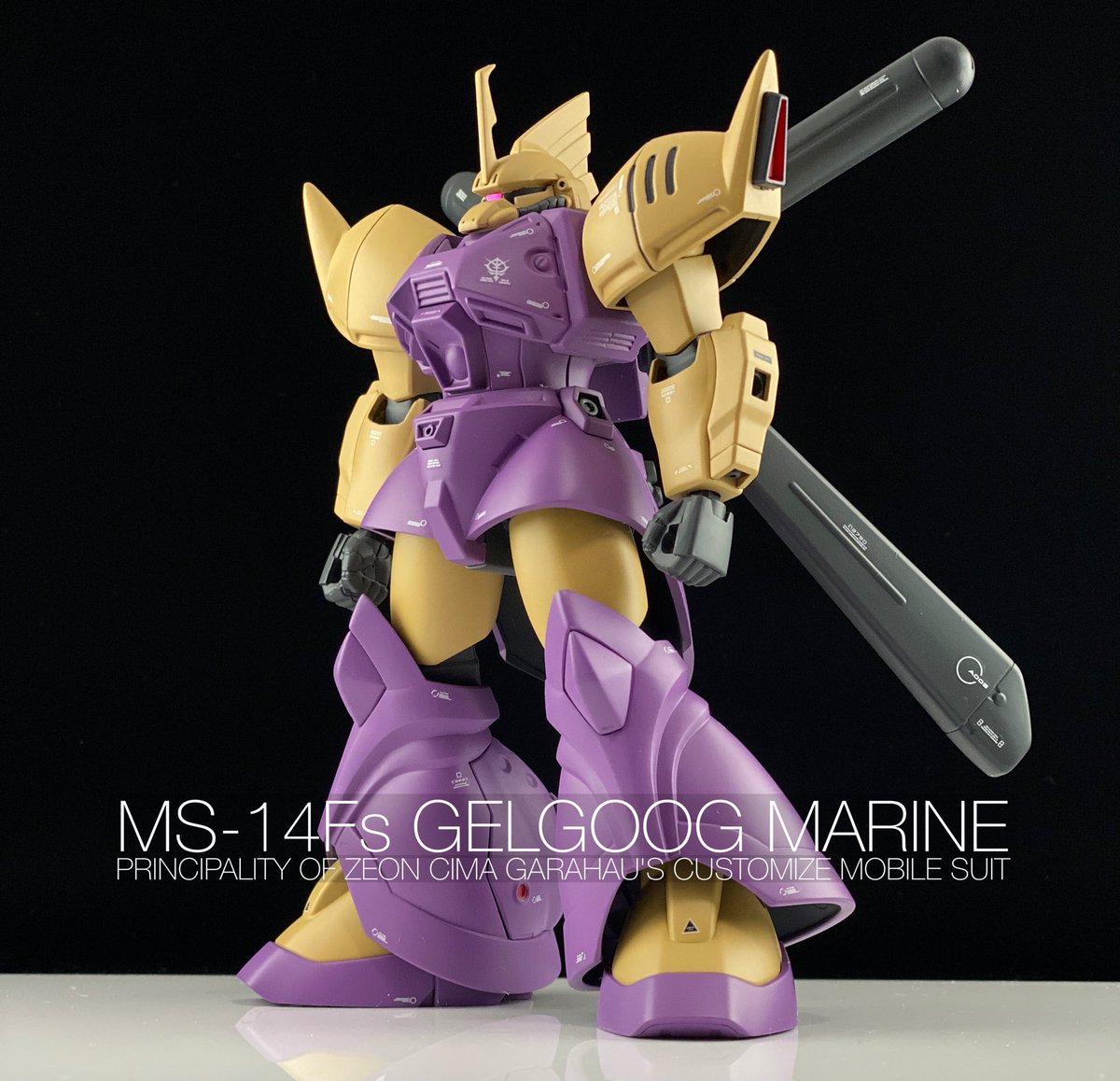 HG 1/144 ゲルググ・マリーネ・シーマカスタム Ver. A.N.I.M.E. 完成