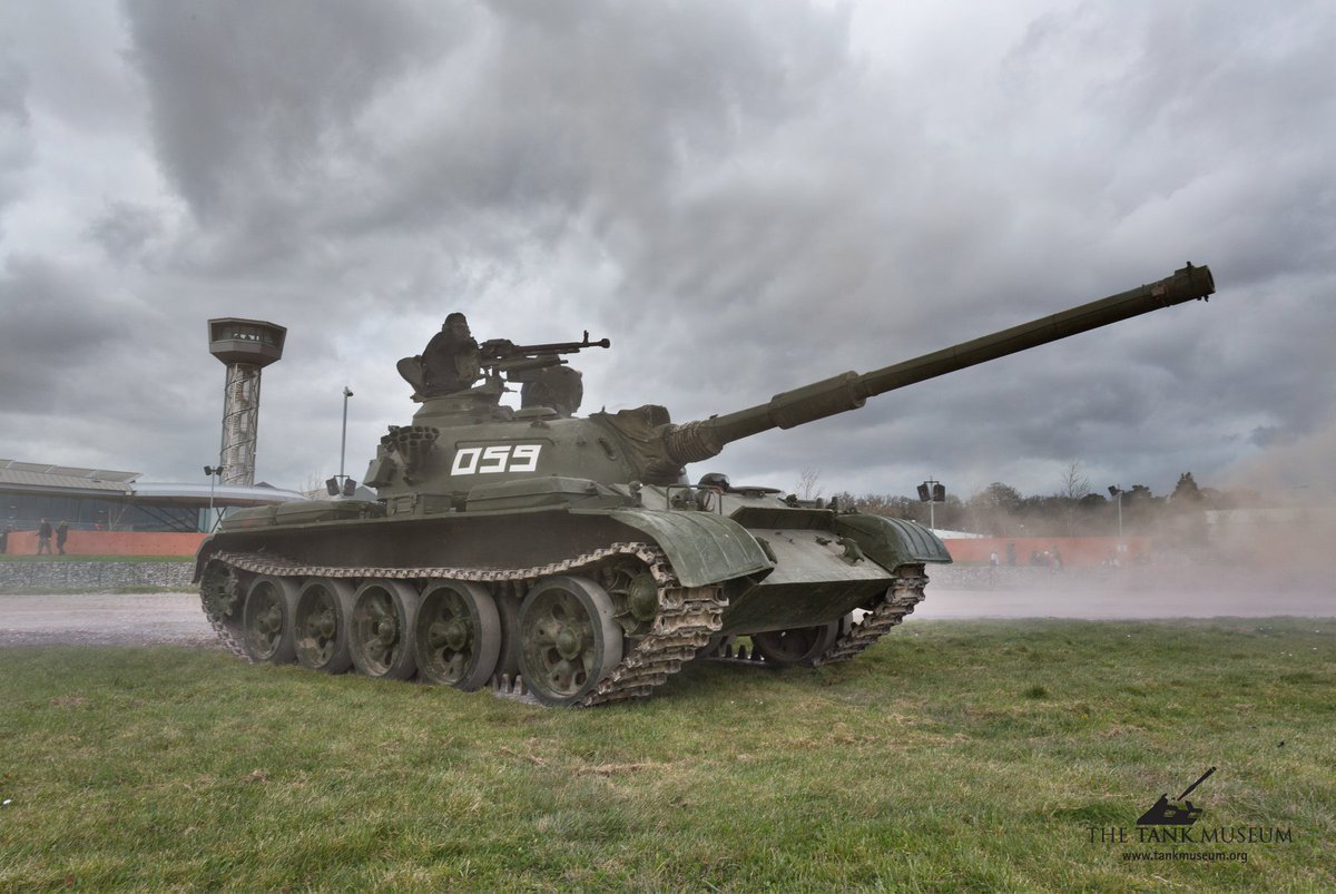 TankMuseum's tweet photo. The Chinese Type 59 has its origins in the Soviet T-54, but with Chinese systems &amp; components. 10,000 were built between 1959 and 1980. It was the standard Chinese tank for this period. Our Type 59 is armed with a version of the British L7 105mm gun, replacing the 100mm weapon. https://t.co/HtmvClMvZs