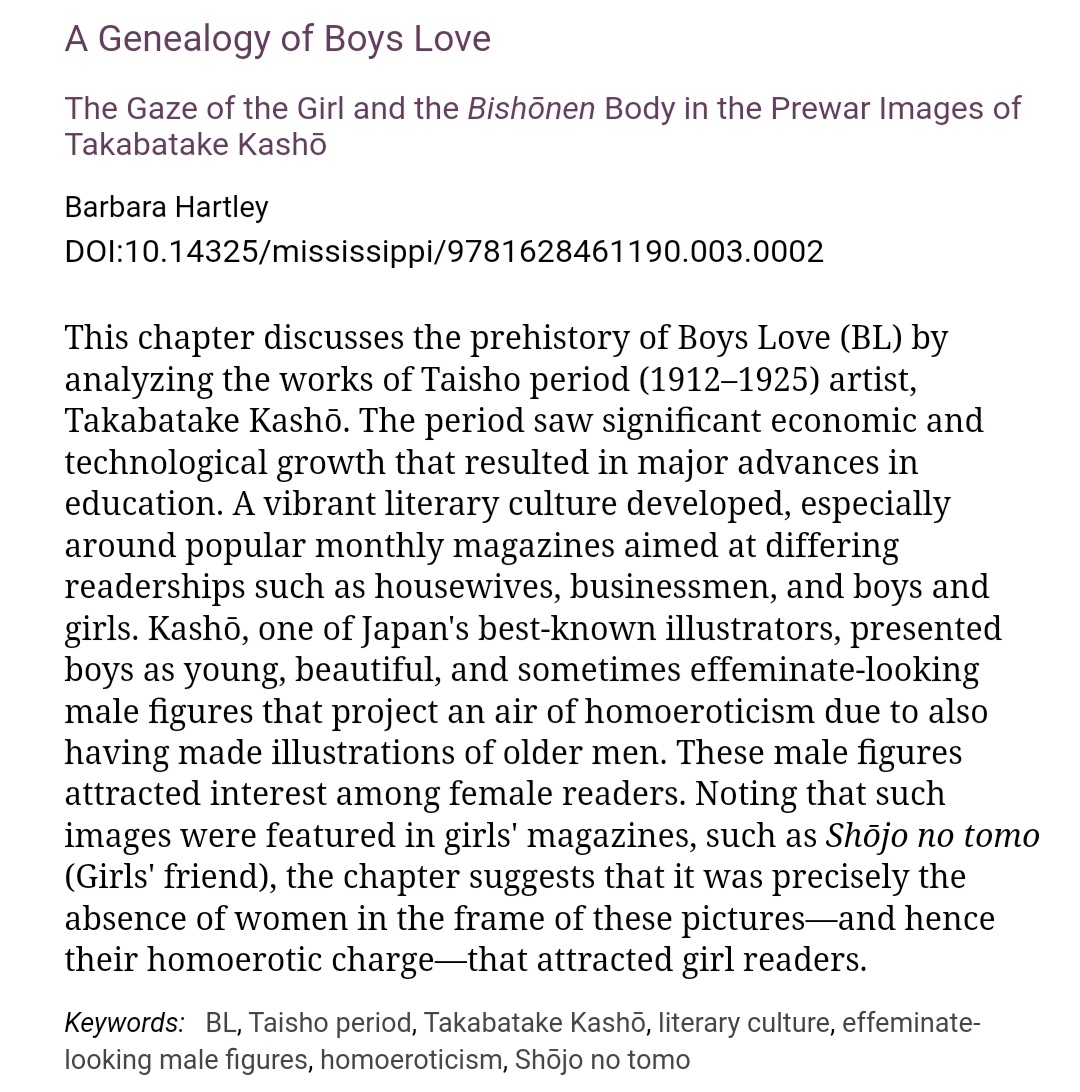 Someone said they'd rather believe in some academic journals and i decided to take a look on their abstracts. https://www.universitypressscholarship.com/view/10.14325/mississippi/9781628461190.001.0001/upso-9781628461190-chapter-1 