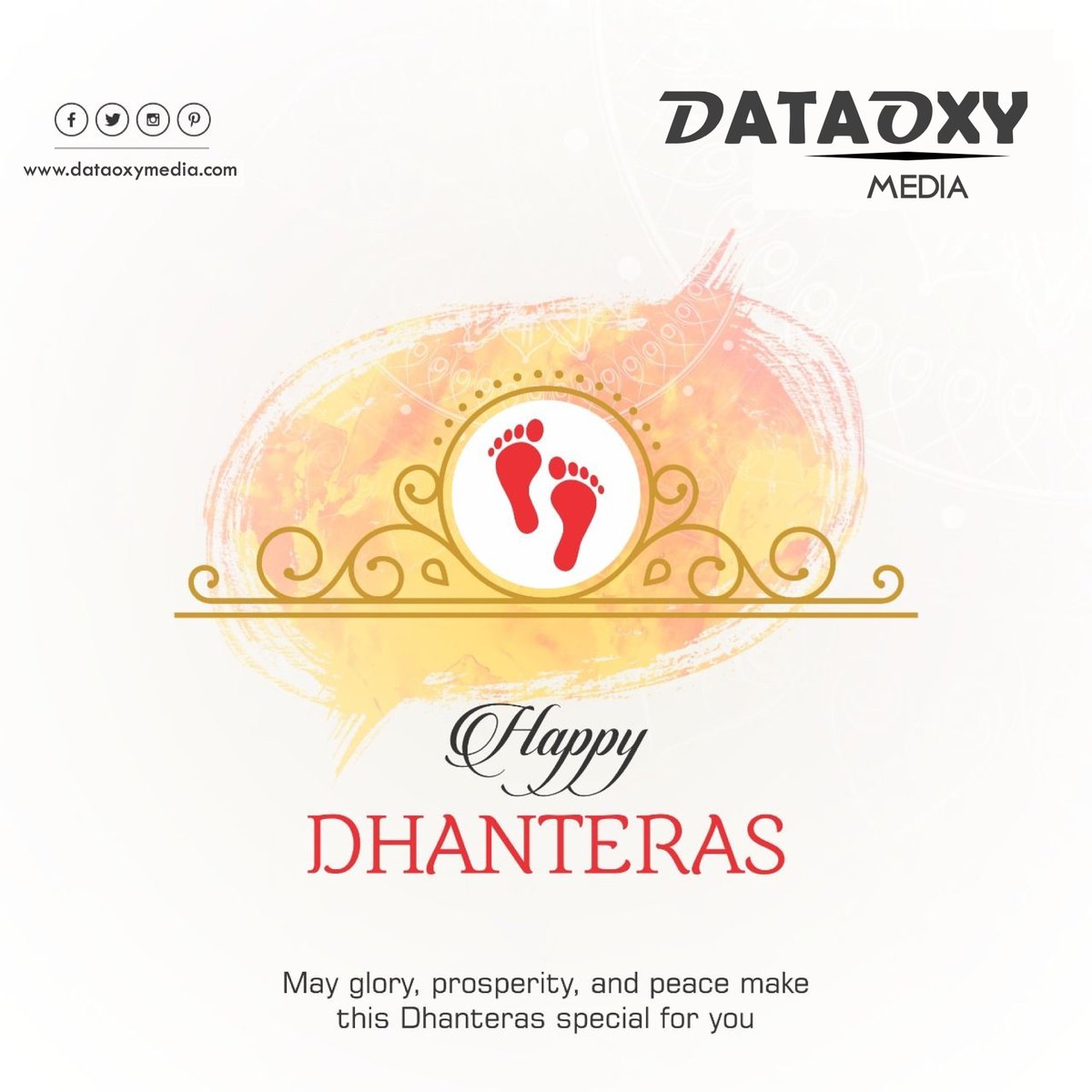DataoxyMedia's tweet image. May you be showered with the choicest blessings of Goddess Lakshmi, Lord Dhanvantari and Lord Kubera. A very Happy Dhanteras to you and everyone in your family. | #HappyDhanteras2020