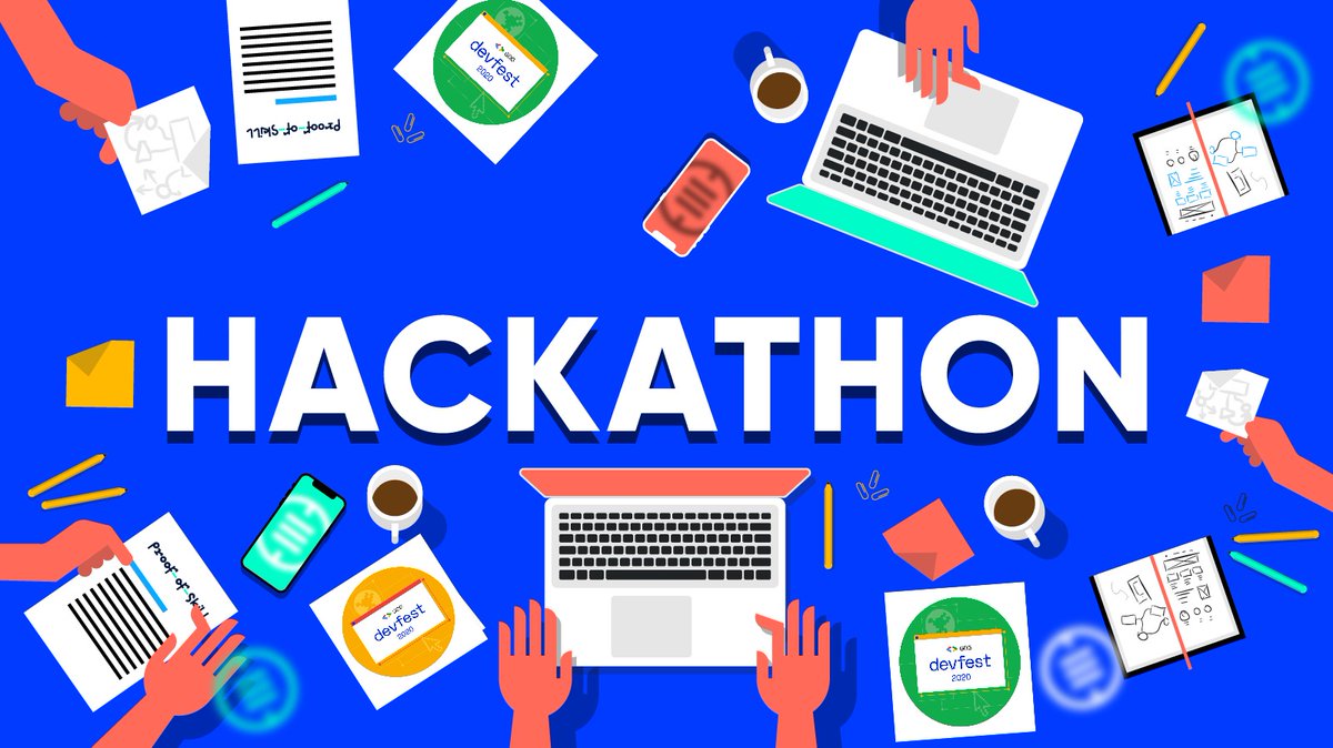 الHackathon! 👩‍💻👨‍💻
احنا محتاجينك انت و قوتك الابداعية حتى لو مفيش اي خبرة مسبقة في البرمجة بشكل عام ✅
و مش بس الي هيكسب هو اللي هياخد جايزه!
اللي هيعرف يخمن جايزتنا الاول بردو له هدية ظريفة مننا! 😎
bit.ly/gdg-dsc-devfest
#DevFest
#DSCEgypt
#DSCBatna
#GCDCEgypt