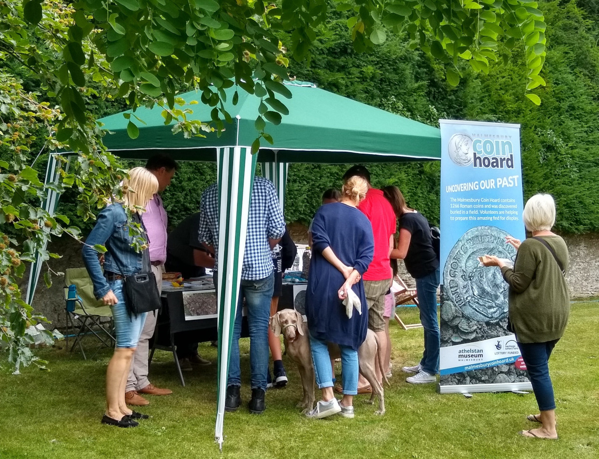 8/15 No one gave up trying to record the coins and everyone feels they are an expert now. We enjoy taking the coins out for other people to see up close.  #SMACon2020