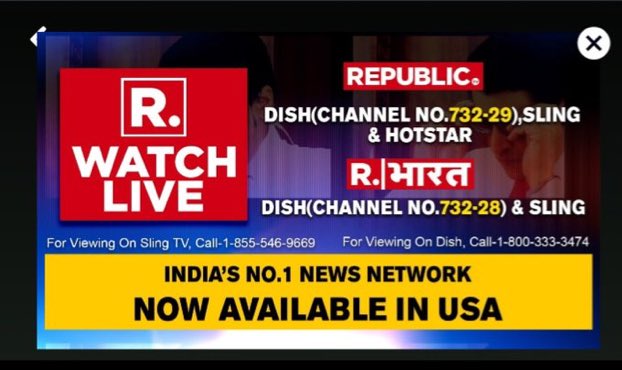 rupali2312's tweet photo. Wow ! Congratulations ! 🔥

@republic and @Republic_Bharat are now available live on USA !! 👏👏

ARNAB 🔥

#JusticeForSushantSinghRajput 
@pradip103 @sucherita_k @SyyedSuhail @Rhythms22 @aishkapoor @ashutoshjourno https://t.co/ocZQOmnt7O