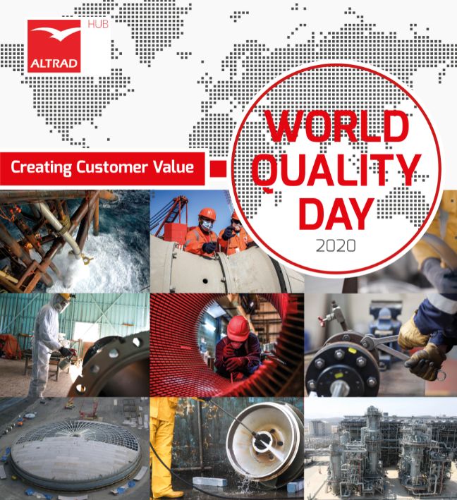 Creating Customer Value - Wereld kwaliteitsdag.  De primaire focus van ALTRAD is het leveren van kwaliteitsproducten en -diensten om ervoor te zorgen dat we niet alleen voldoen aan de behoeften en vereisten van onze klanten, maar deze zelfs overtreffen. bnl.altradservices.com/nl/news-item/W…