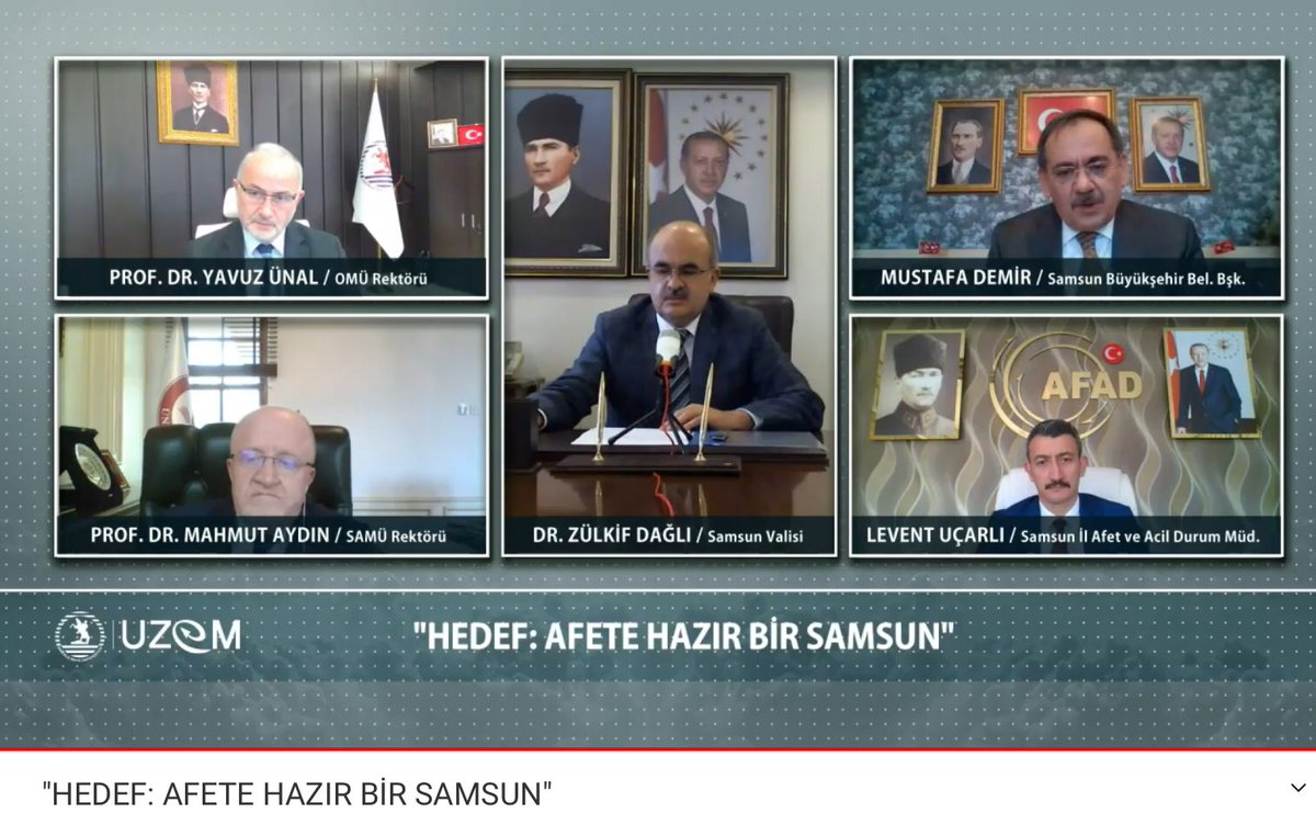 uniondokuzmayis's tweet photo. "HEDEF: AFETE HAZIR BİR SAMSUN" Panelimizde canlı yayınımız başladı. Katılmak için: https://t.co/npb4CKZuGJ @YouTube aracılığıyla @zulkifdagli @mustafademirbsb @aydin_mahmut @OmuKonsey https://t.co/ClbFkMSyEB