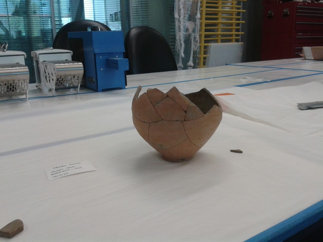 14/15 About half way into the project - or when we were supposed to finish - I stopped over worrying and started to enjoy the journey. Having fun and learning something new has been great, and being so close to real archaeology is a real bonus for all of us.  #SMACon2020