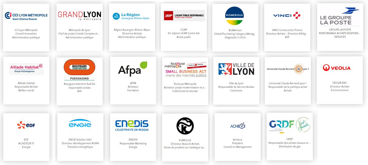 Vous cherchez des clients? FORUM Lyon Pacte PME, le 18.12.2020 (digital) sur le thème des "Achats, levier de la transition écologique et sociale".Conférence avec des intervenants d'exception et des RDV BtoB entre des Acheteurs de Grands Comptes et les PME! lnkd.in/eYUC5HR