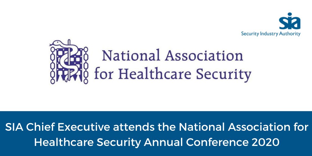I am humbled and privileged to be part of the National Association for Healthcare Security Annual Conference 2020 #NAHS2020 - Healthcare security has been more important than ever keeping our hospitals and the public safe. Thank you!
