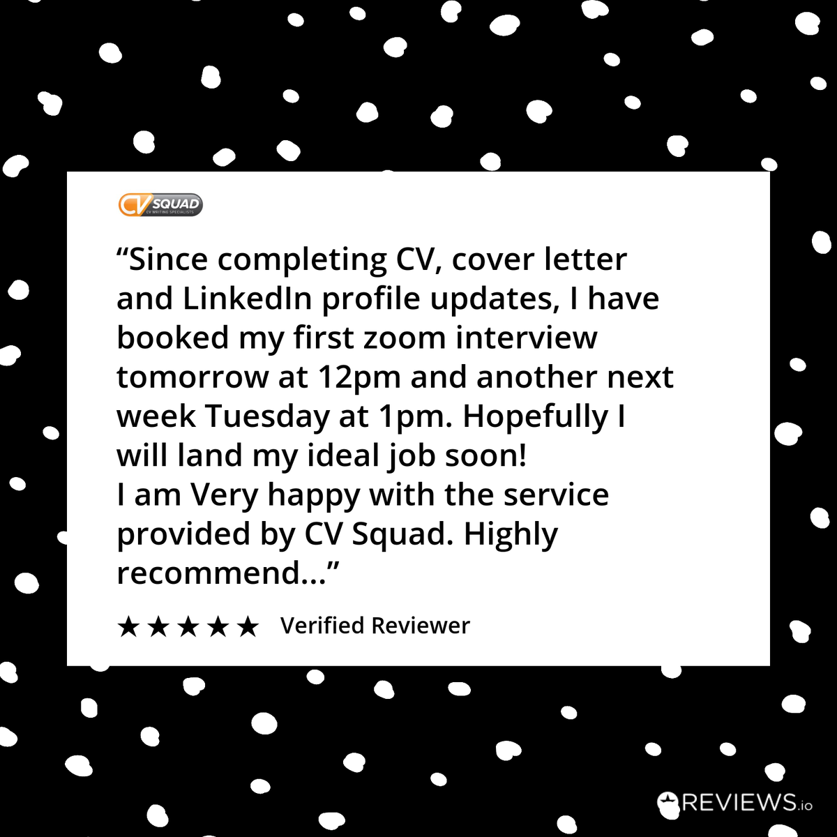 CVsquad's tweet image. ❤️ Let us help you too! Boost your results by using our Award-winning #CV &amp;amp; #LinkedInWriting Service - thecvsquad.com/cv-writing-ser…

#resumewriting #cvwriting #interviews #jobsearching  #resume #jobseeker #jobsearch #linkedinprofile #jobseekers #jobs #job #careers #career