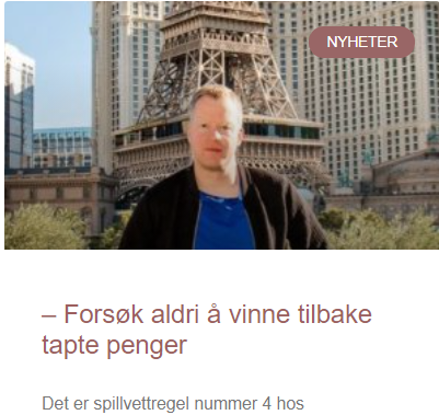 Vi fortsetter med en ny spillvettregel i vår RG-uke:
densistebookmaker.com/forsok-aldri-a…