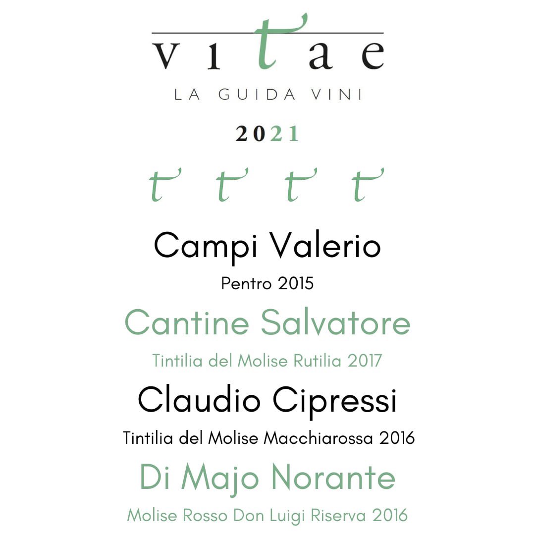 Le Quattro Viti molisane della guida #vitae2021. Per il Tastevin attenderemo sabato 28 novembre. <a href="/AISOfficial_ITA/">AIS Official</a> #aisitalia