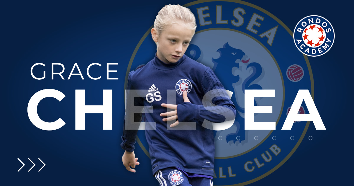 RondosAcademy's tweet photo. 🚨RONDOS PRO SIGING🚨
We're delighted to announce U9s Player Grace has signed for Chelsea’s U10s Girls Academy 🔵📝
Grace has been with Rondos for 3⃣years➕has shown superb attitude to earn this opportunity which she deserves 👊🏼⚽
#ProSigning #RondosSigning #RondosMoments https://t.co/qQqvg7hrVQ