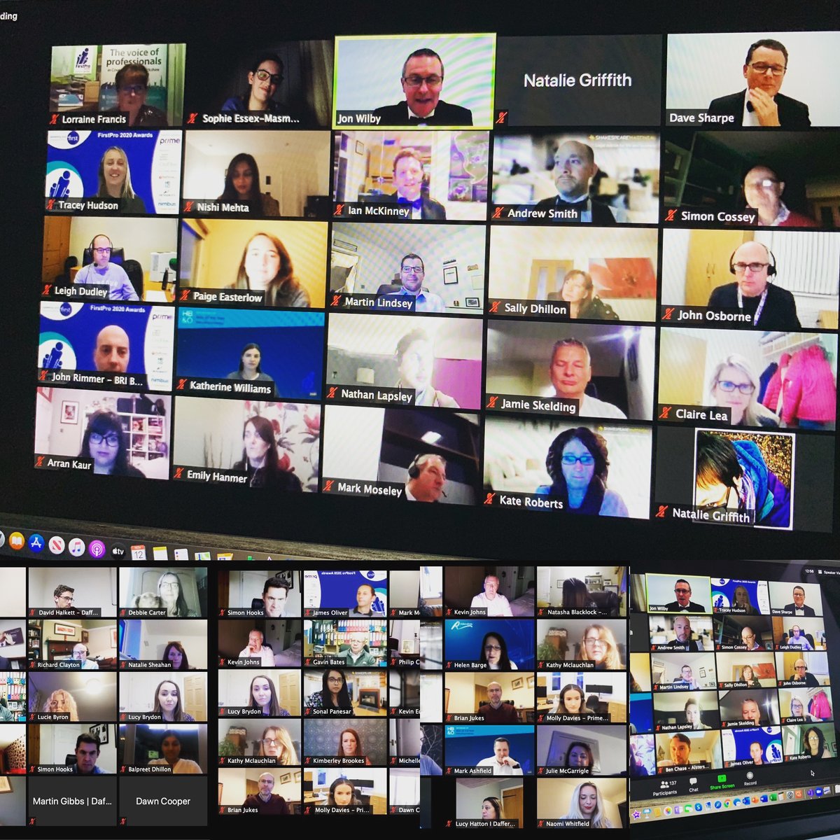 Dafferns's tweet photo. A brilliant virtual @CWFirst #FirstPro awards this afternoon hosted by @SharpeByName & @JjwJon. Great to see everyone & congratulations to all the winners! 🎉
@Unit2Games @BromwichHardy @LoddersLawyers @GallagherCovIan @BurgisBullock @PrimeCharAccnts @NickAbellWH Arran Kaur https://t.co/1noBo1bYy7