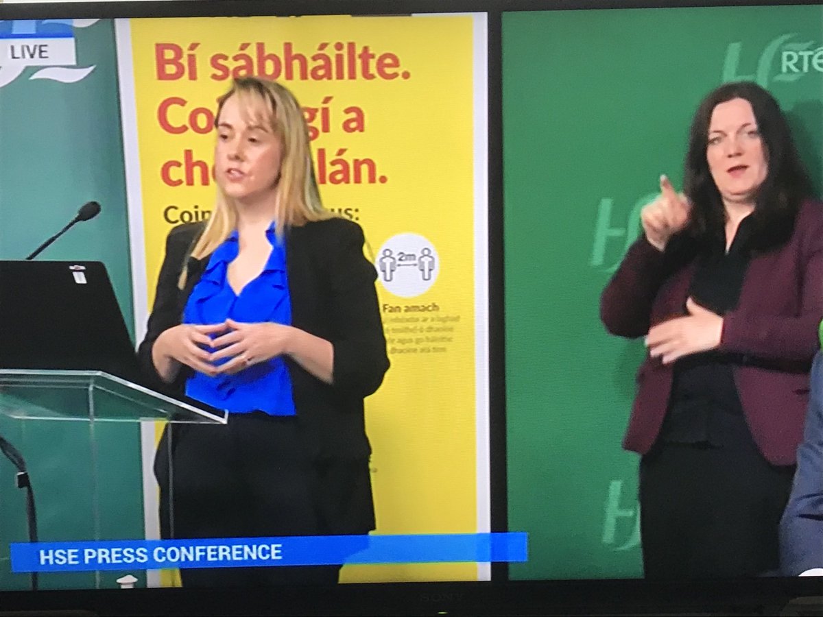 paulreiddublin's tweet photo. Thank you to Lisa Glynn for presenting the great work of Advanced Nurse & Midwife Practitioners at our weekly media update. Setting out the care provided on respiratory illness and dealing with #COVID19. @CcoHse @HSELive @glynnlisa_lisa @AnneOConnorhse https://t.co/XfLRsS1yom