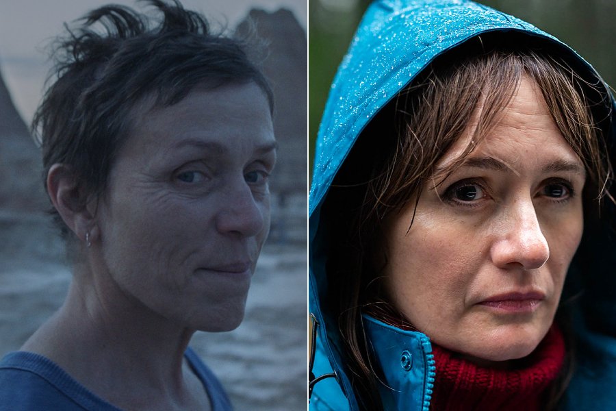 Screendaily's tweet photo. For the first time all five @ifpfilm #GothamAwards best feature nominees are directed by women:

♀@kittygreen's @AssistantFilm
♀Kelly Reichardt's @FirstCow
♀Eliza Hittman's @NeverRarelyFilm
♀Chloé Zhao's @nomadlandfilm 
♀@nejames' @relicmovie

More: https://t.co/RqQtnjZJmH https://t.co/isrQzyqWs5