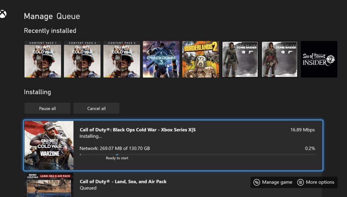 I’ve now been playing #CallofDuty for 14 years, across 3 generations. Excited for a new chapter in 4k/120 on #Xbox #XboxSeriesX - Thank you <a href="/Activision/">Activision</a>! 💓💚🎮