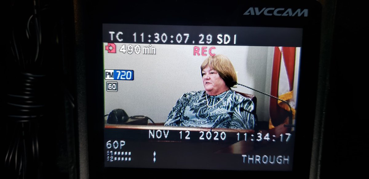 DEFENSE: Did you ever witness Travis leave the house to go hunt for someone? ALLISON MCMICHAEL: No.  @wjxt4  #AhmaudArbery
