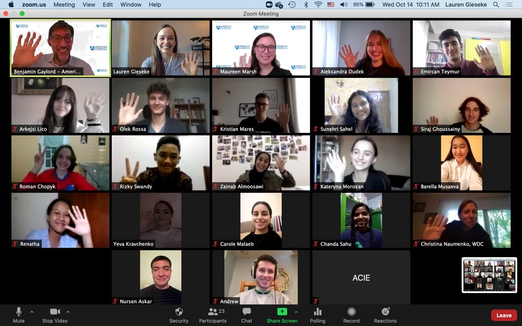 acie_exchange's tweet photo. Our programs look different this year, but the connections made through #InternationalExchange remain! We are so grateful to our students, Virtual Host Families, Virtual Peers, &amp; Local Coordinators for making exchange happen in 2020! @FLEXProgram @yesprogramnews #ExchangeOurWorld https://t.co/PLxGIHsCxl