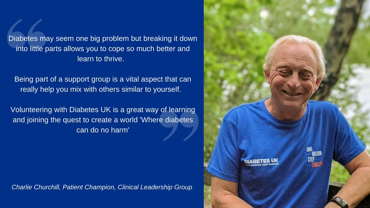 NHSLdn_CN's tweet photo. Meet @MrCChurchill another familiar face from last year’s #DiabetesAwarenessMonth campaign. It’s great to see one of our fantastic patient champions share his diabetes journey, one year on, as well as his experience volunteering with @DiabetesUK #WorldDiabetesDay https://t.co/4CZOP2GSz8