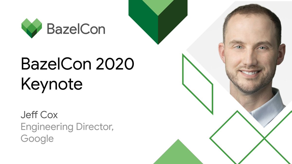 🔴 [LIVE] HAPPENING NOW! 

Welcome to #BazelCon 2020! Jeff Cox from <a href="/Google/">Google</a> kicks off our virtual conference with the “State of Bazel” and our high level roadmap. Don’t go anywhere, we’ve got major announcements coming your way! 

Tune in now  👉goo.gle/bazelcon