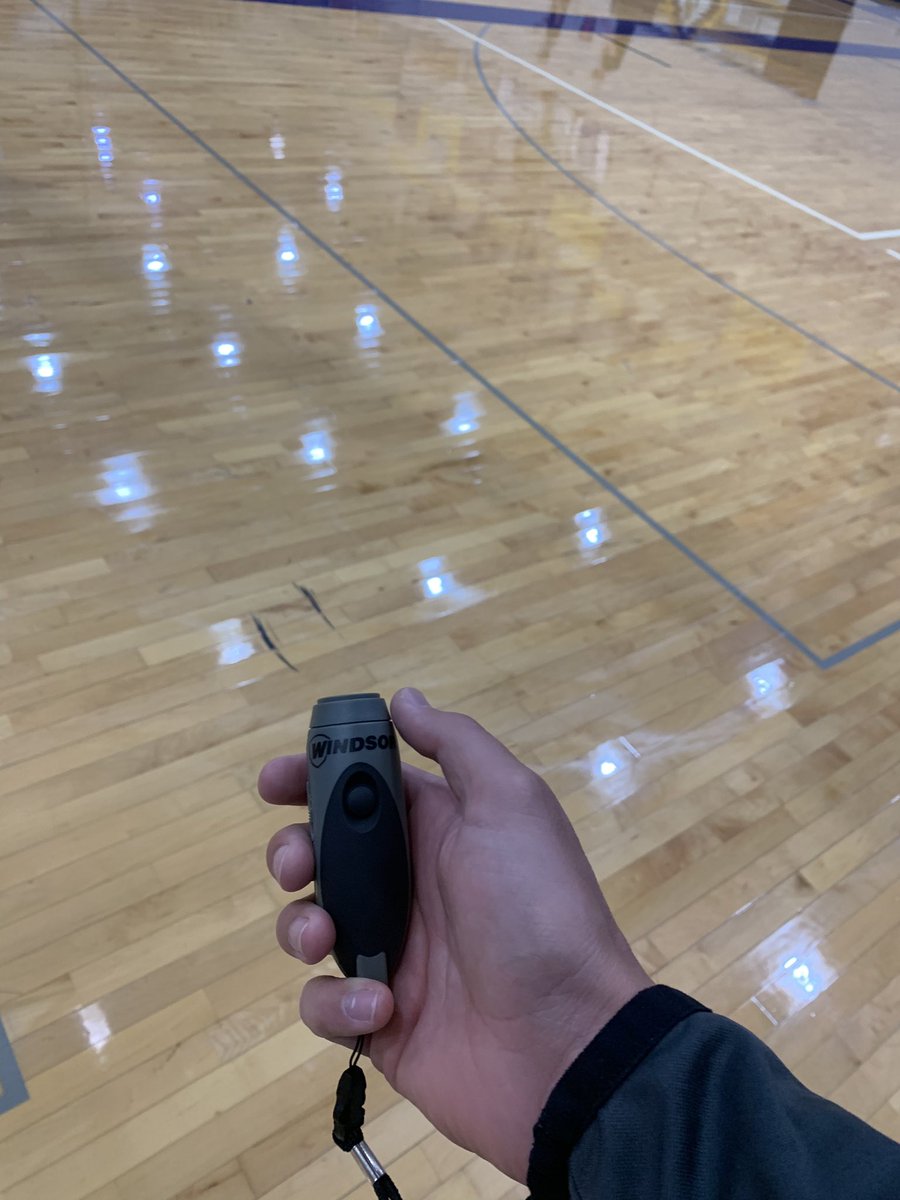 WesBook12's tweet photo. COVID friendly whistle came in today! #WhateverItTakes #OvercomeAdapt https://t.co/bZkhP5LbvH