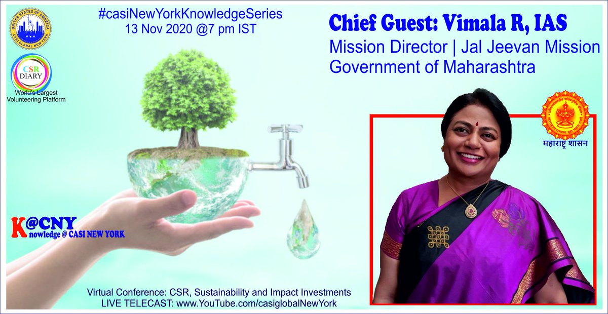 vimshine's tweet photo. Join me on a webinar on #CSR,  Sustainability and Impact Investments on 13th November, 7.00 p.m IST 
#casiNewYorkKnowledgeSeries 
@MItezSheth
@PARESHSHETH
Let us join hands to make livelihoods,  water, environment and nature sustainable.... https://t.co/M1gSYuZ8JO