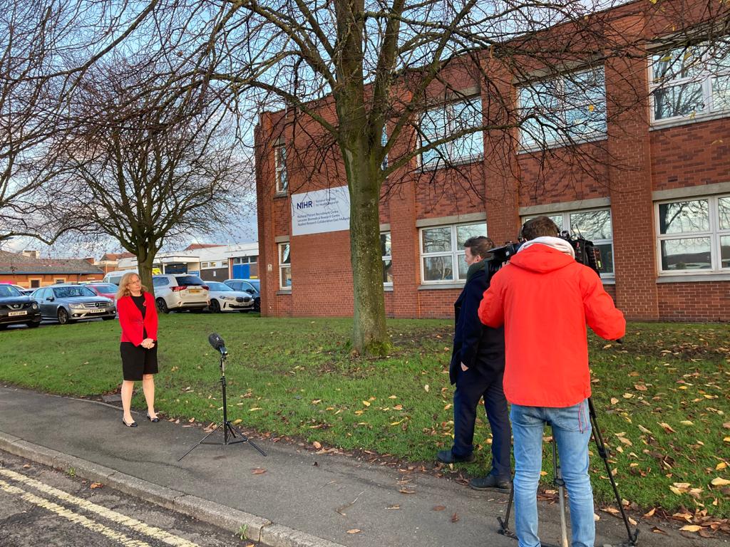 📺<a href="/profmjdavies/">Melanie</a> will be on <a href="/bbcemt/">BBC East Midlands</a> tonight with <a href="/RobSissons1/">Rob Sissons</a> from 6:30pm. Tune in to hear about our launch and how the PRC will help deliver late-phase commercial research in #Leicester