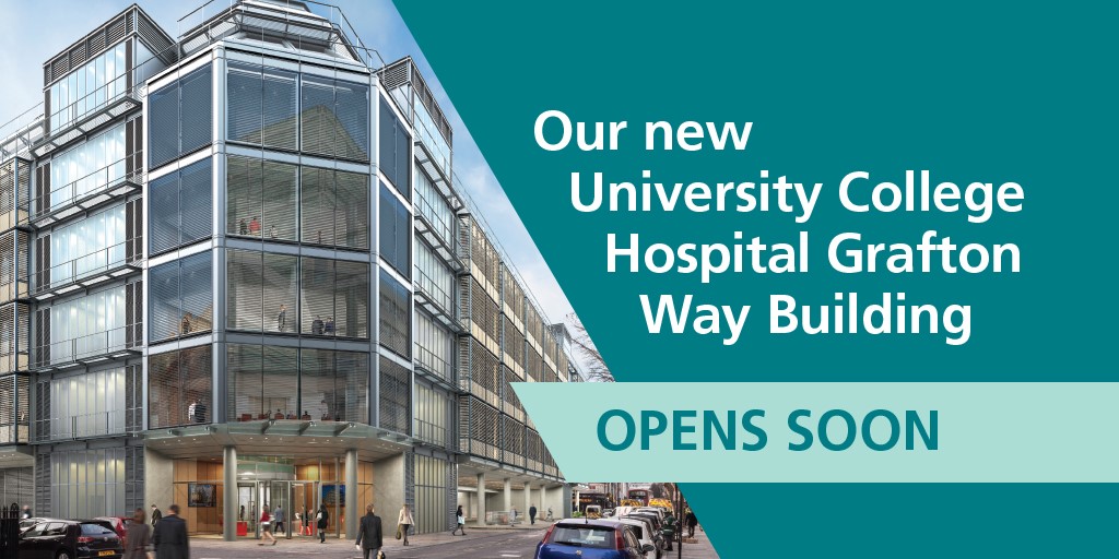 BouyguesUK's tweet photo. We are exceptionally proud to be involved in the delivery of the new University College Hospital Grafton Way Building, a flagship facility for cancer and surgery, opening soon. @uclh @stwarchitects @CRH_LLP @AECOMBuildPlace 
#collaborativeworking #builtbybouygues https://t.co/SCWQ5wRIRC