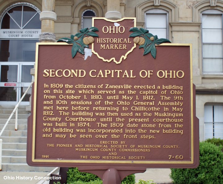 Zanesville briefly served as Ohio’s state capital from 1810-12. The national road courses through the city, helping lead to an economic boom in the late 1800’s, as the city gained prominence in the state for its manufacturing & textile industries  #GOPCThread  #OHCommunitySpotlight