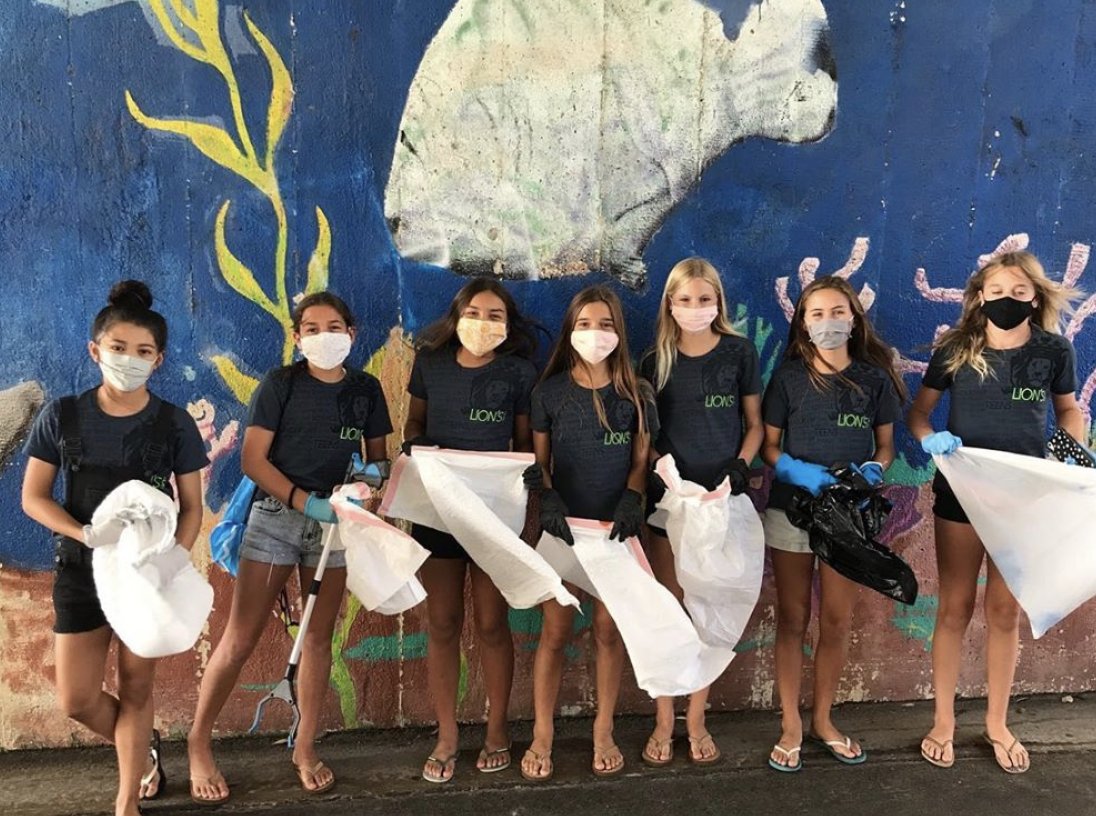 Laguna Niguel, CA, 2025 girls red group went to #SalCreekBeach for a beach clean-up. They say it felt amazing helping out the environment! Great job! #lionsheartstrong #beachcleanup #LagunaNiguel #volunteers #teenvolunteering #waystogiveback #WeGotThis #givingback #environment