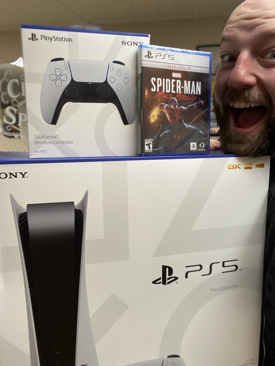 Mike_Haracz's tweet image. It’s here!
#ForRealThisTime
@PlayStation @insomniacgames @geoffkeighley #PS5 #SpiderManMilesMorales #playstation5