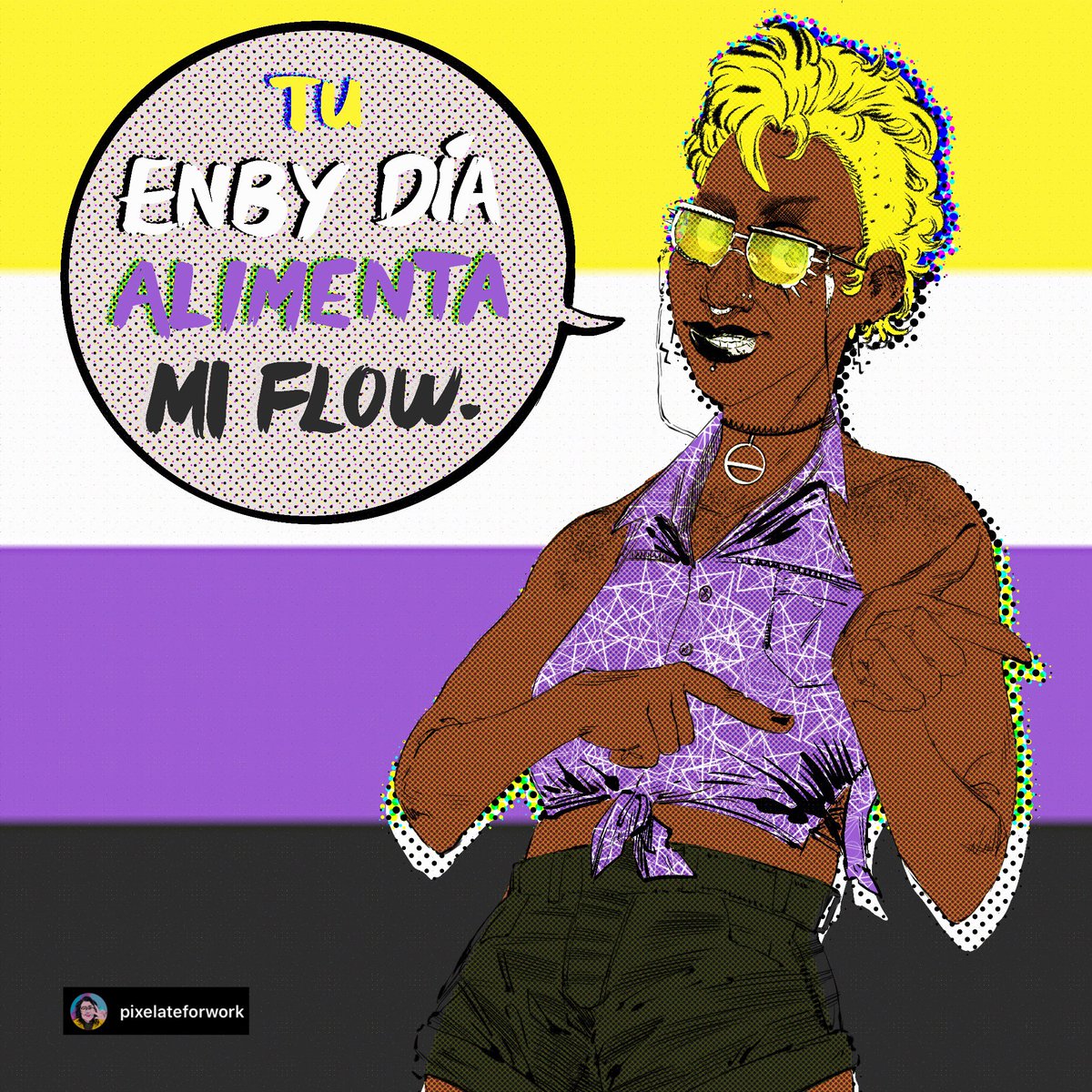 pixelateforwork's tweet photo. Tropigoth on main y no hay quien me detenga, corilleee.
#dailypostpunk #postpunk #tropigoth #comicsartist #comicart #doodle #goth #sketch #nb #enby #nonbinary https://t.co/wUy6ZHxuxY