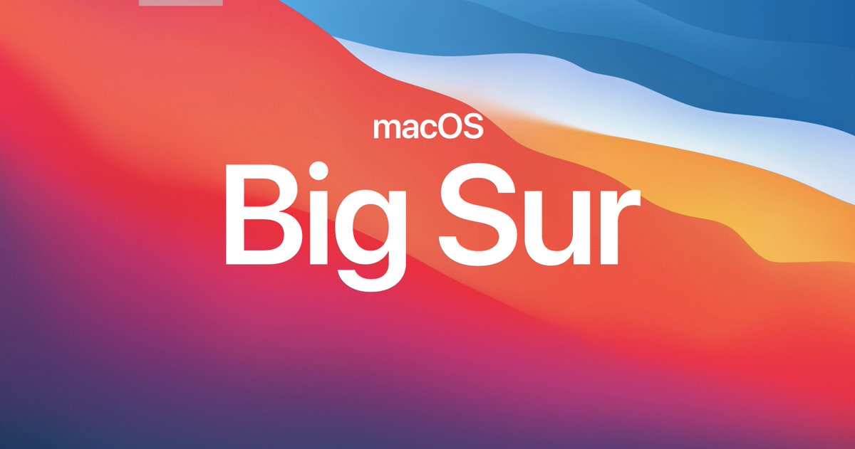 macOS Big Sur will be release today :)
13 Nov 2020

Open App Store on your computer and download it...

#apple #macos #BigSur  #osx #os #MacBook #MacBookAir  #MacBookPro  #iMac  #MacPro  #MacMini #MacBookPro2020 #MacBookpro13