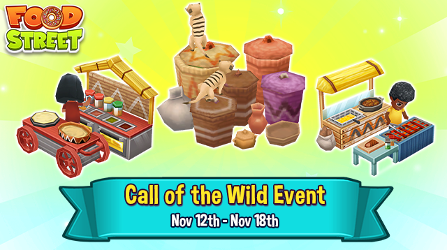 PlayFoodStreet's tweet photo. Grab your cameras, chefs! We're going on an adventure and you'll want to capture each moment in the Call of the Wild Event STARTING NOW! https://t.co/iVK0EhACgw