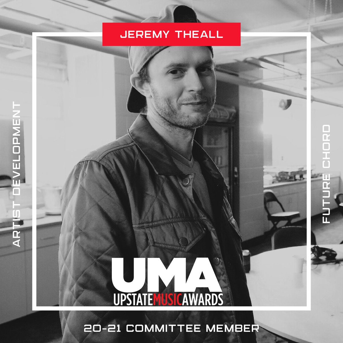 864MusicAwards's tweet photo. Returning on the committee this year is Jeremy Theall, one of our co-founders.
🧢🧢🧢🧢

He’s the owner + creative director of @FutureChord, an artist management and music publicity firm.

#gvlmusic #greenvillesc #yeahthatgreenville #hot981 #x985fm #gvljournal #upstatemusicawards https://t.co/fJjhy8agaw