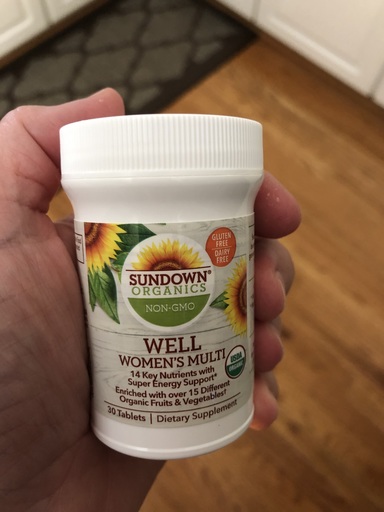 marcirisner's tweet image. Sundown Organics Well Women's Multi Non-GMO #ad #SundownNutrition bit.ly/SundownNutriti…