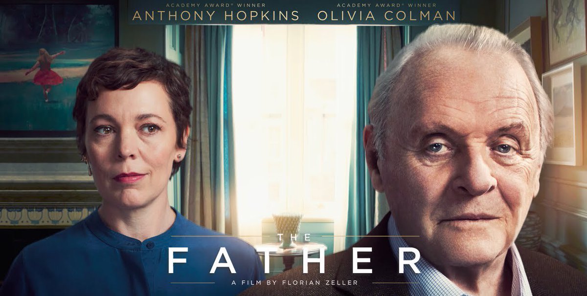 AdryHilton's tweet image. #TheFather es la primera gran contendiente para los #Oscars2020 Es una cinta de un realismo brutal y un ejemplar ejercicio de dirección. El resultado es absolutamente demoledor. Lo que hace Anthony Hopkins es de otro planeta, la interpretación más devastadora vista en años.