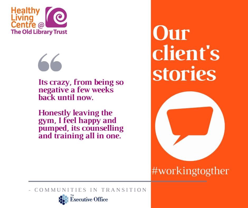 OLTHLC's tweet photo. @OLTHLC @ExecOfficeNI funded Communities in Transition programme helping local men improve their physical & mental wellbeing🌈☀️ #mentoring #wraparoundservice #tailored https://t.co/C5FOq5pj9l