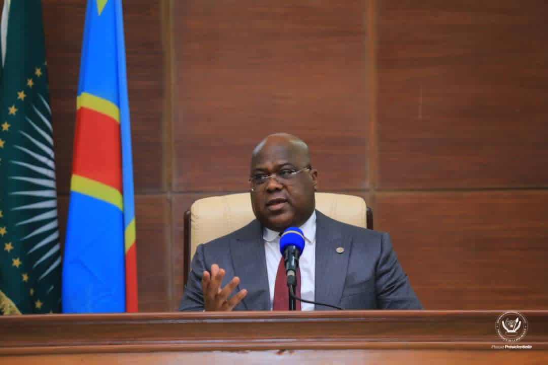 Presidence_RDC's tweet photo. #RDC 12.11.2020|#PalaisdelaNation
Consultations présidentielles
Le Chef de l'État, Félix-Antoine Tshisekedi Tshilombo vient d'accorder une audience au Caucus des élus du Grand Kasaï. https://t.co/lifrOvpdrw