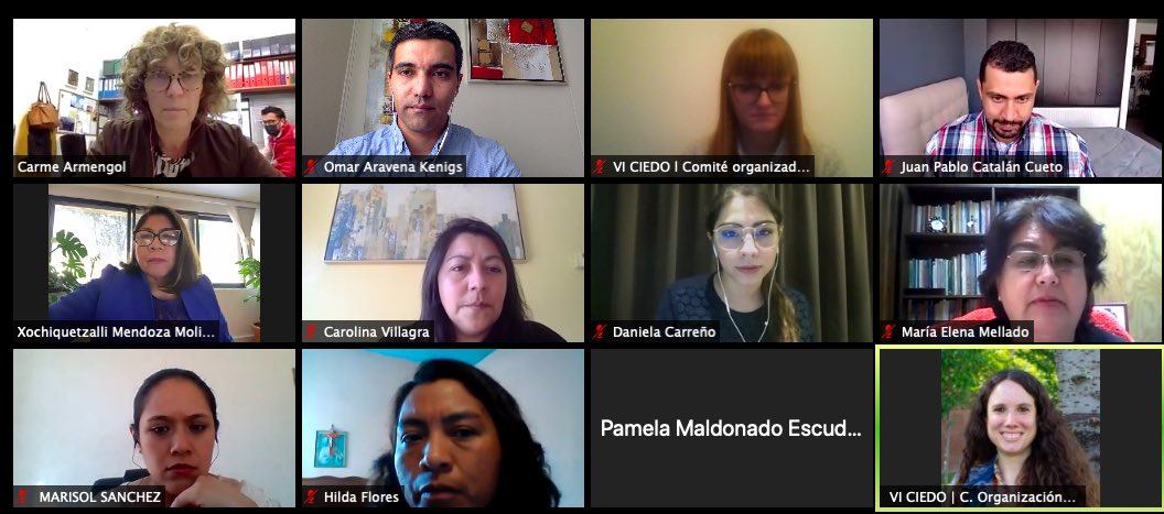 Ahora el Equipo de <a href="/LiderApre_UCT/">Programa de Liderazgo para el Aprendizaje UCT</a> de la <a href="/EducacionUCT/">Fac. Edu. UC Temuco</a> exponiendo en VI Congreso Internacional #CIEDO2020 “La Nueva Gestión del Conocimiento”