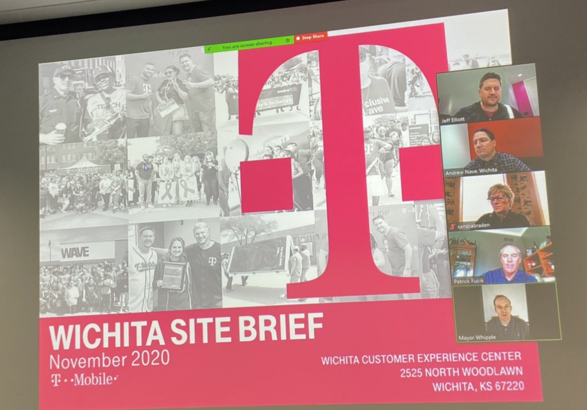 Great talking with Mayor <a href="/BWhippleKS/">Dr. Brandon Whipple</a> and sharing the Wichita Team of Experts story. <a href="/BeMagentaICT/">TMO ICT</a> team is proud of the amazing contributions in the Wichita Community and looking to go even bigger in 2021!! #WeWontStop #TMOICT #FamousForCare