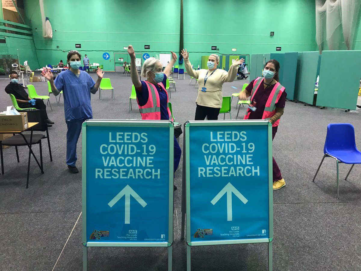 We reached our target! 800 vaccinated on #novavax #covidvaccinetrial #whywedoresearch #theleedsway @LeedsHospitals 🎉🎉🎉👏👏👏👏😀😀