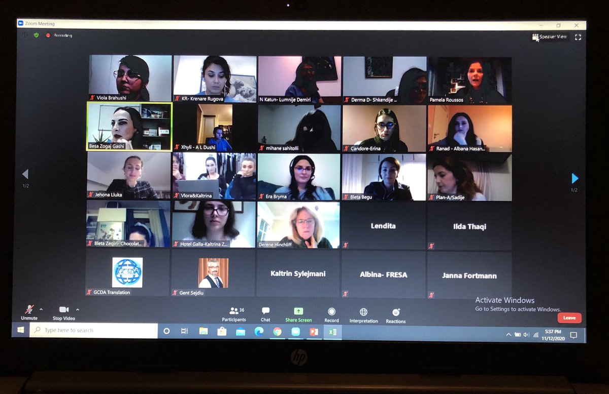 Great three days of coaching as a beginning of our six month journey with Miller Center/ USA all possible by <a href="/MFKosovo/">MFK 2017-2023 (Archive)</a>  #womenenterpreruers