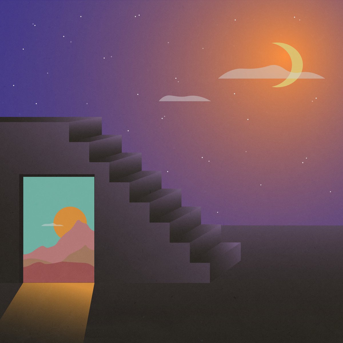 Digitalethanart's tweet photo. Endless nights #kathmannism https://t.co/bxfpQEL9pO