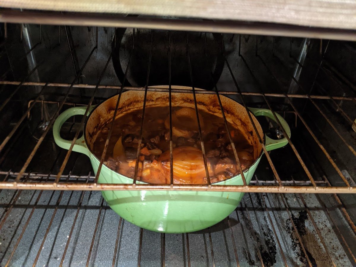 The oven will do the rest of the work.And... on January 20th, the Constitution will do its work.